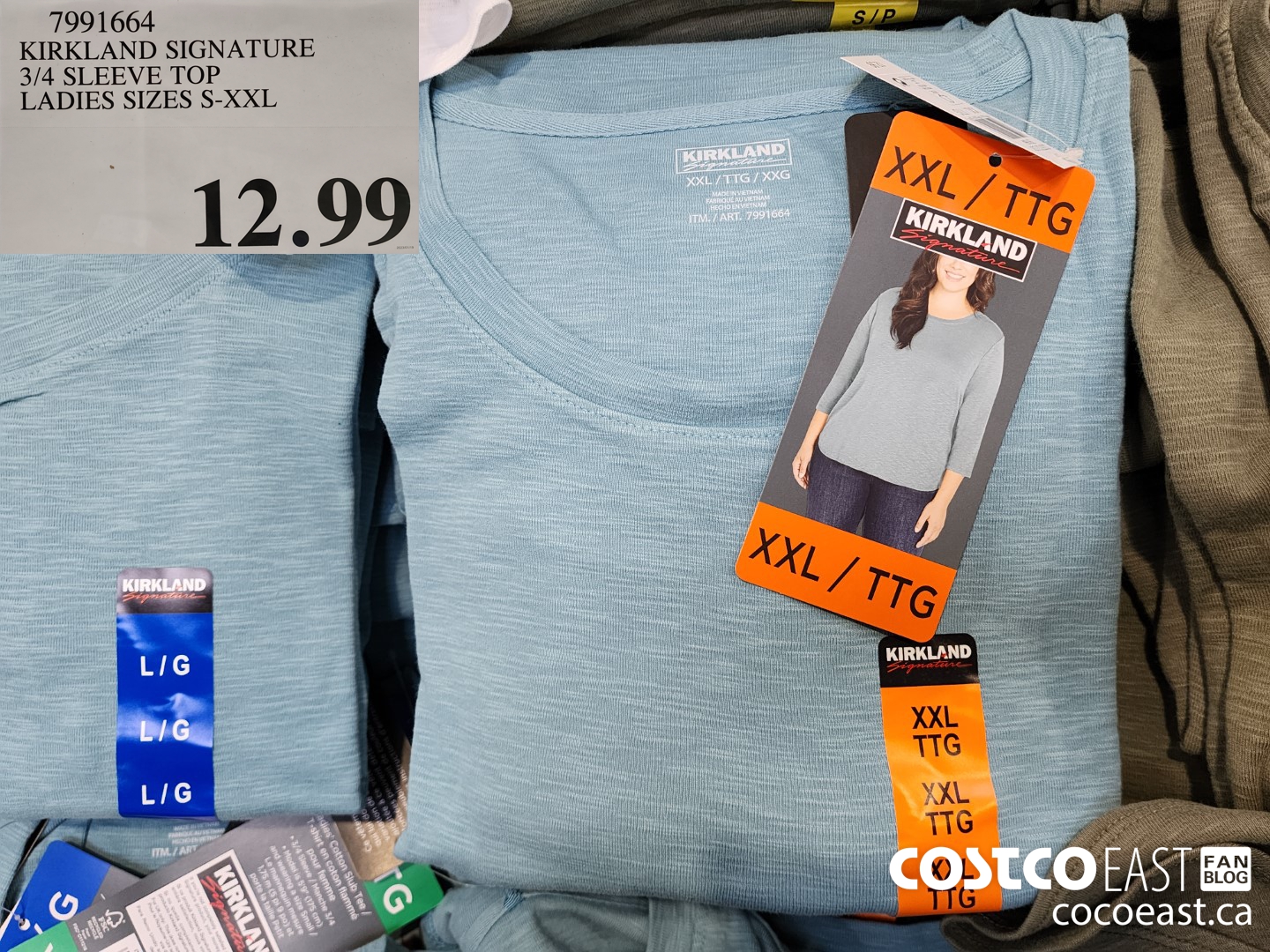 KIRKLAND SIGNATURE LEGGING LADIES SIZES S - XXL at Costco South