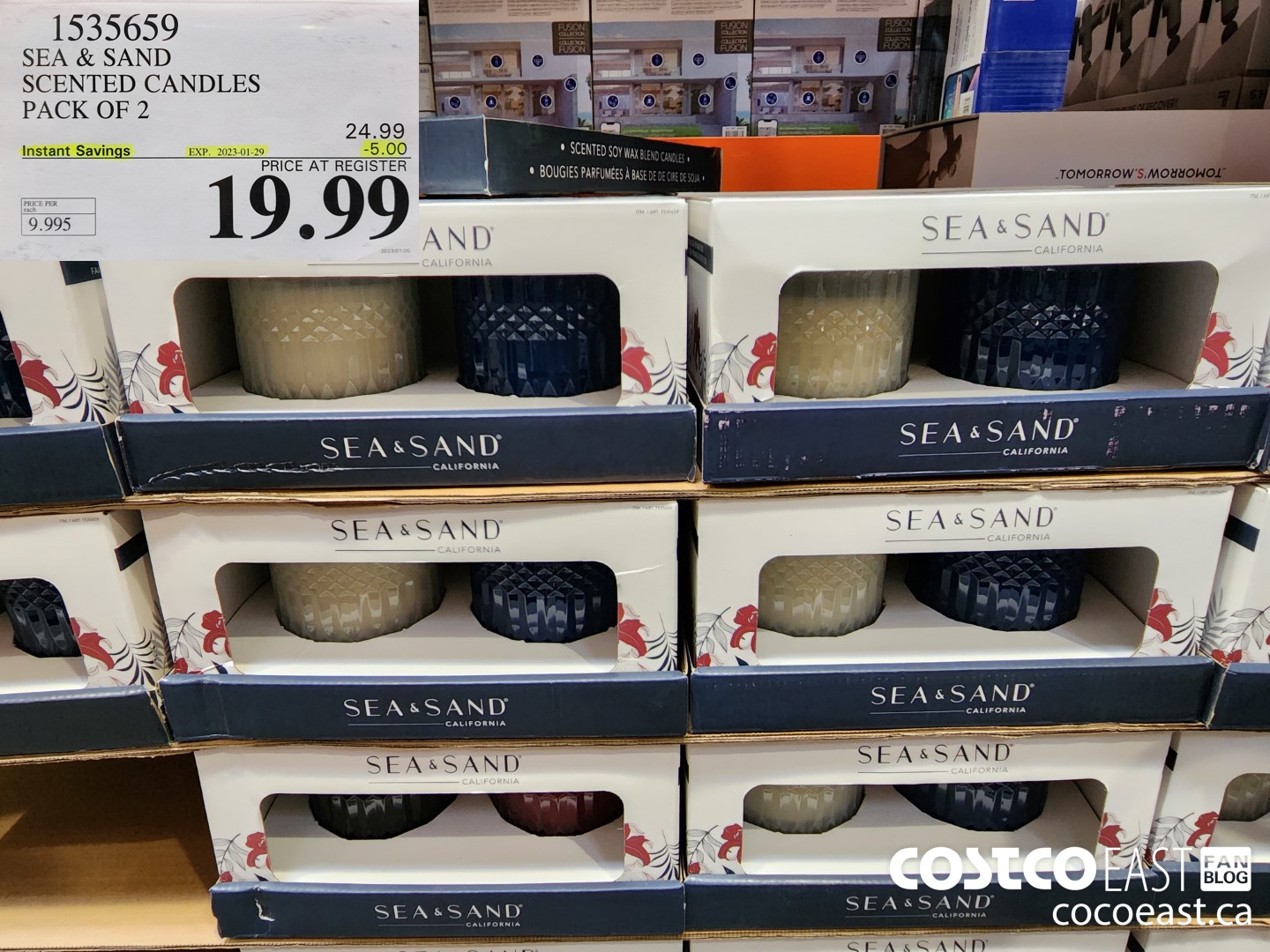 Costco Sea and Sand Candles, 3 Piece Set  Sand candles, Best candles,  Coconut scented candles