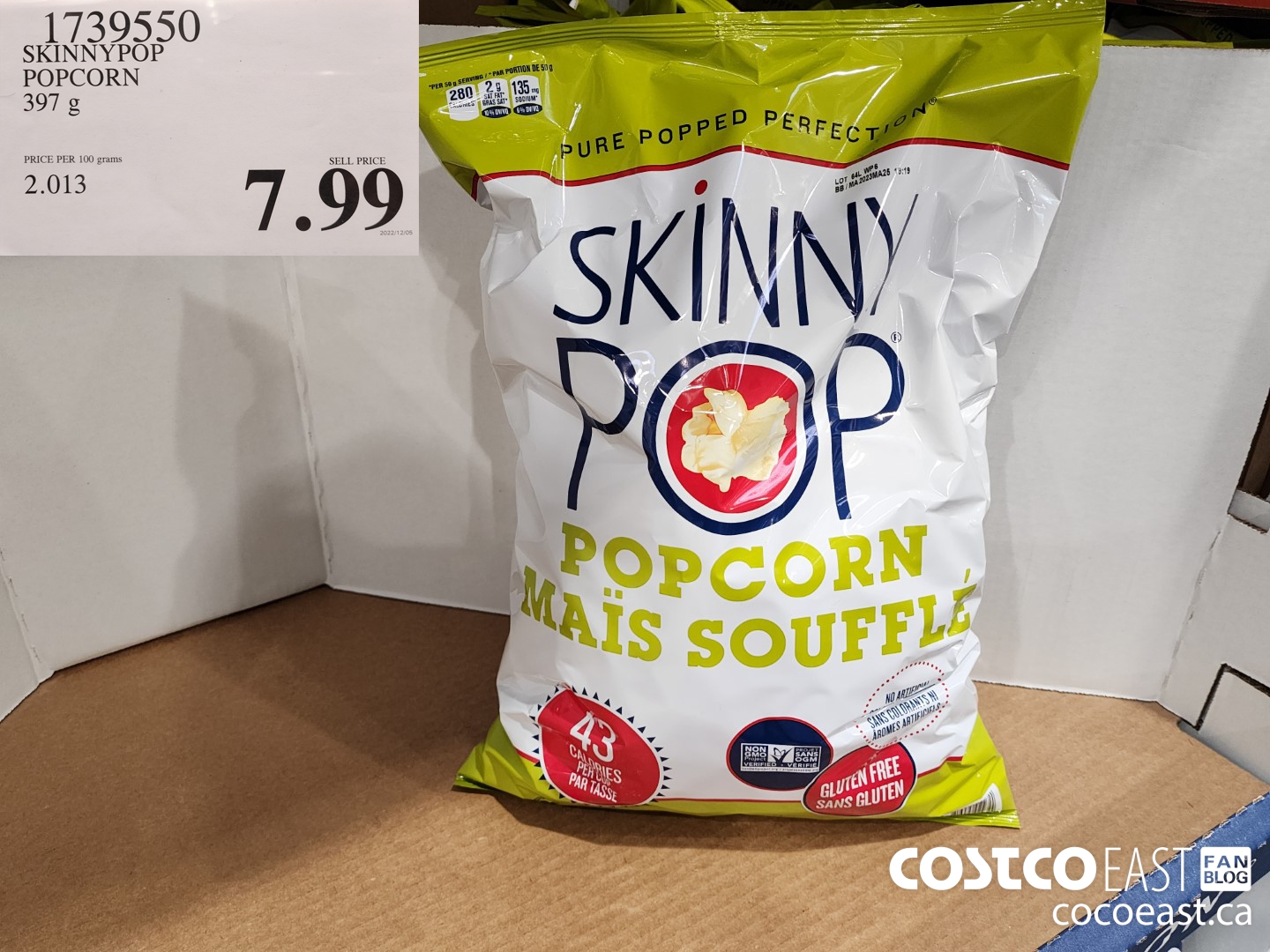 Skinny Pop Popcorn at Costco Review