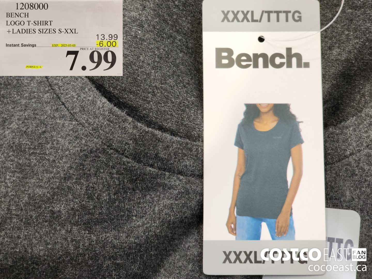 1805050 MONDETTA T SHIRT 2PK LADIES SIZES XS XXL 4 00 INSTANT SAVINGS  EXPIRES ON 2022 05 01 12 99 - Costco East Fan Blog