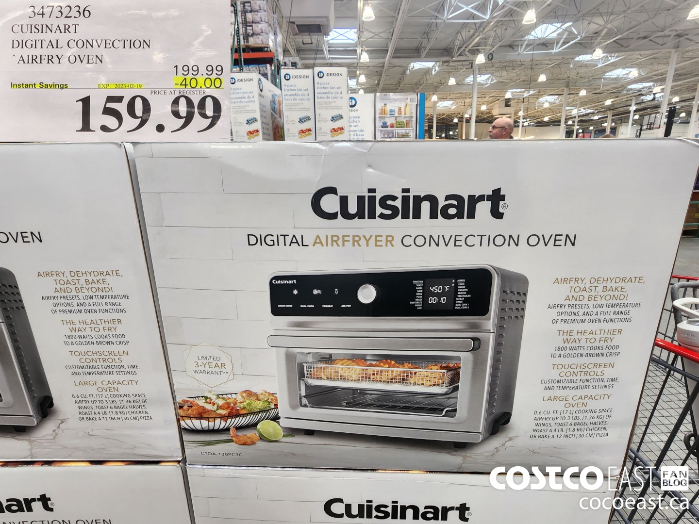 Cuisinart Digital Air Fryer Toaster Oven Just $159.99 at Costco