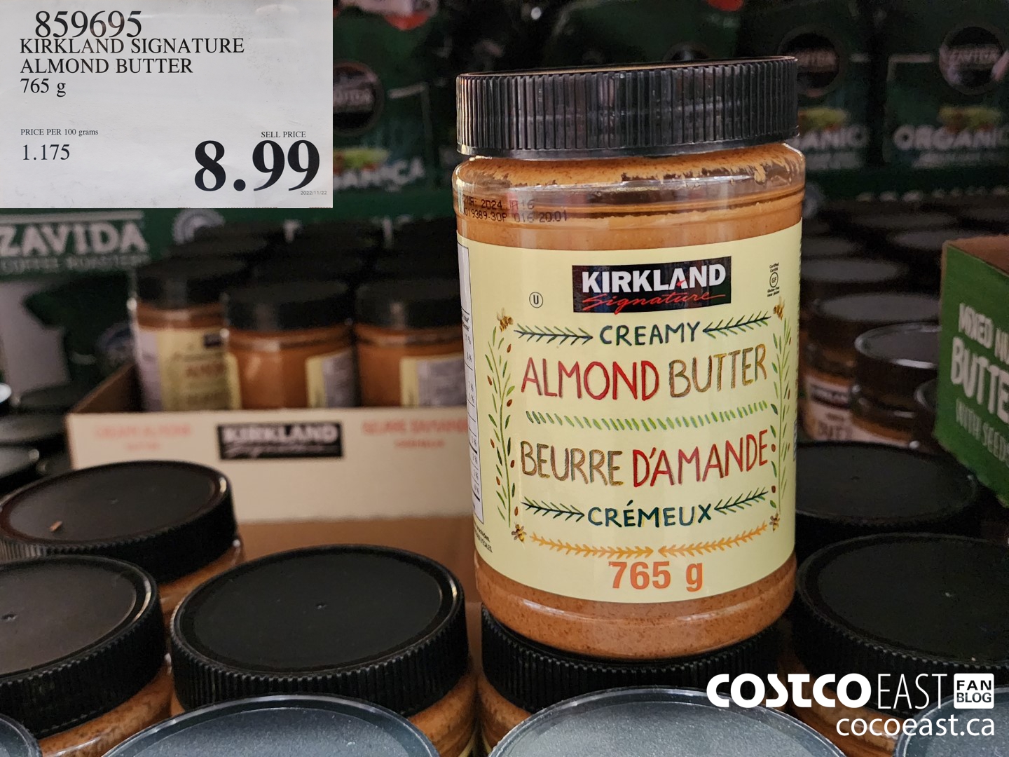 Beurre d'amandes crémeux - 765g - Healthy Grocery Store