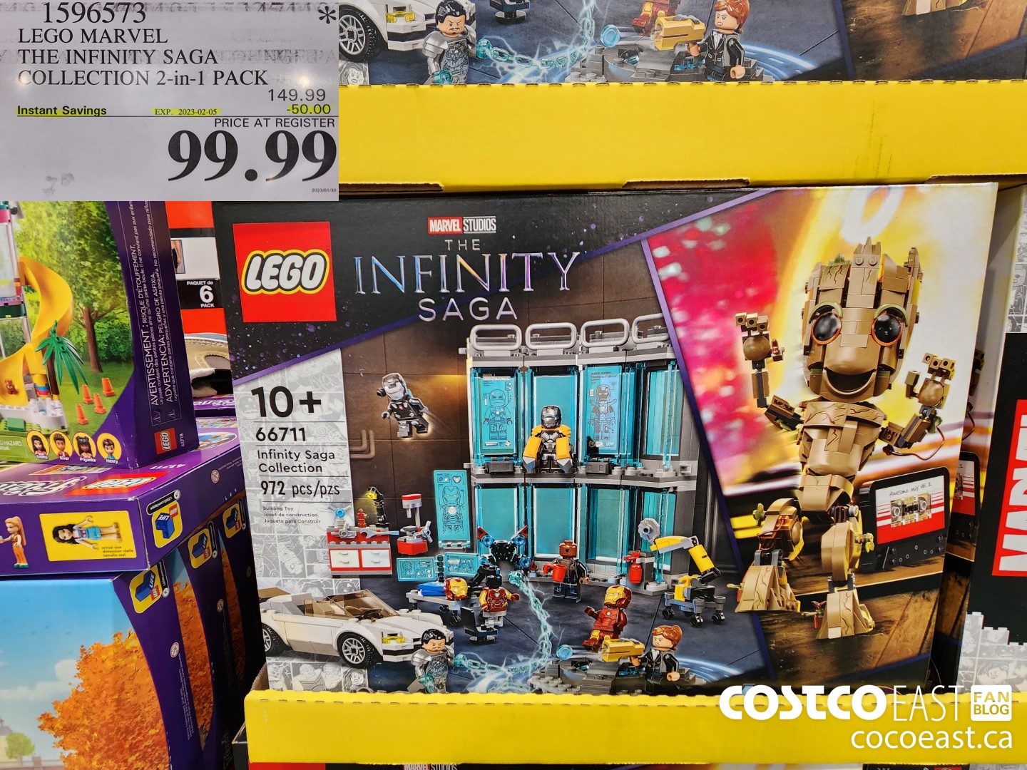 1596573 LEGO MARVEL STUDIOS THE INFINITY SAGA 32023-02-05 ($50.00 INSTANT SAVINGS) $99.99