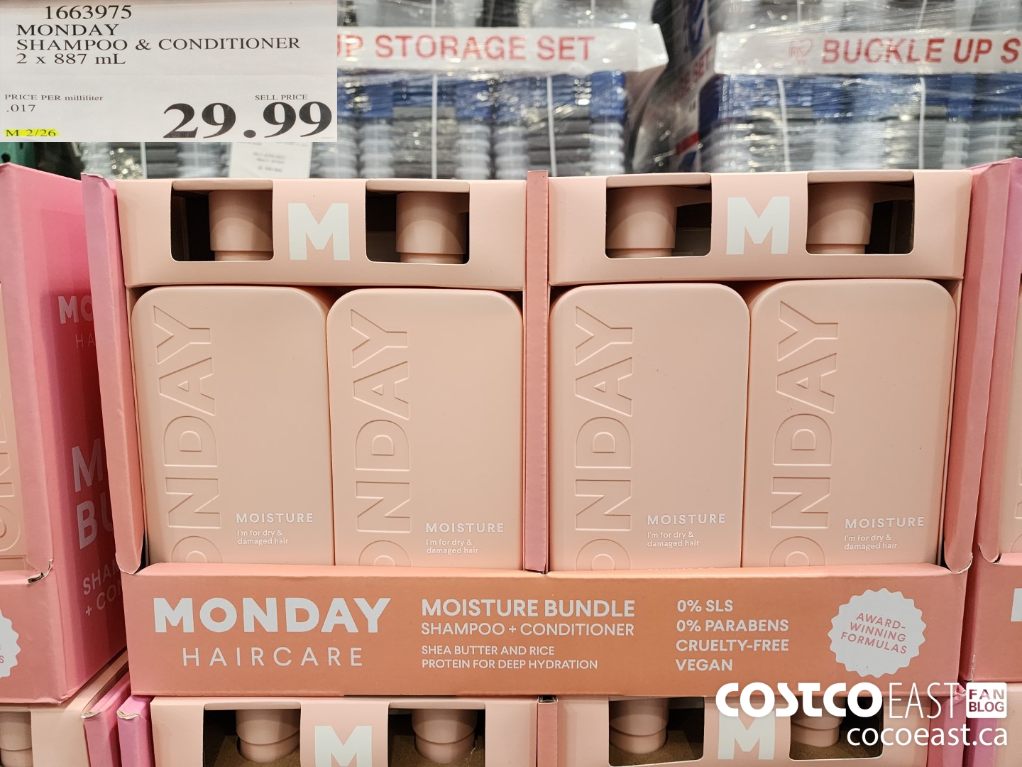 Costco Weekend Sales Feb 17th 19th 2023 Ontario Atlantic Canada   MONDAY SHAMPOO  CONDITIONER 2 X 887 ML 20230217 70721 