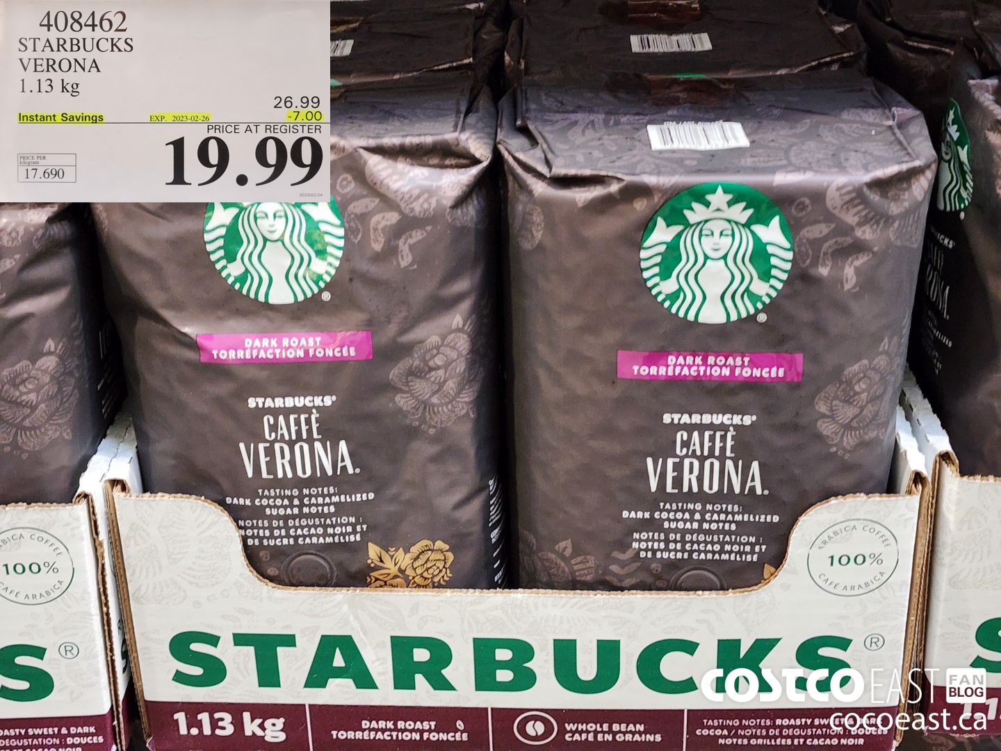 Starbucks 2022 16oz Mug Gift Set. Verona Coffee. Expires 5/2023. New.