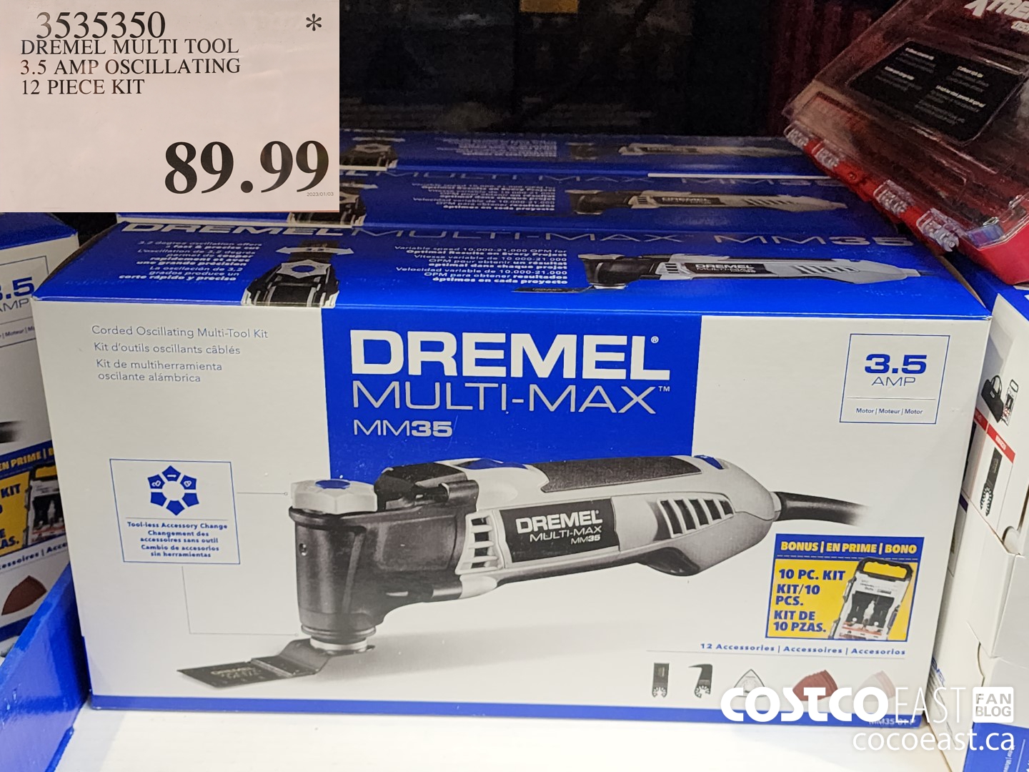 Costco dremel on sale oscillating tool