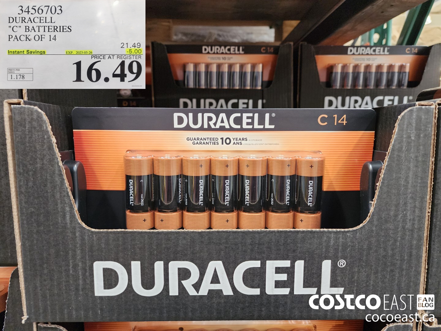 3456703 DURACELL 