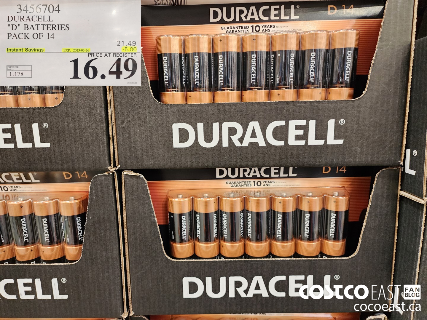 3456704 DURACELL 