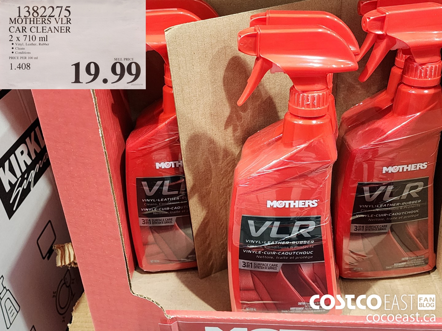 1382275 MOTHERS VLR CAR CLEANER 2 X 710 ML 14 99 - Costco East Fan Blog