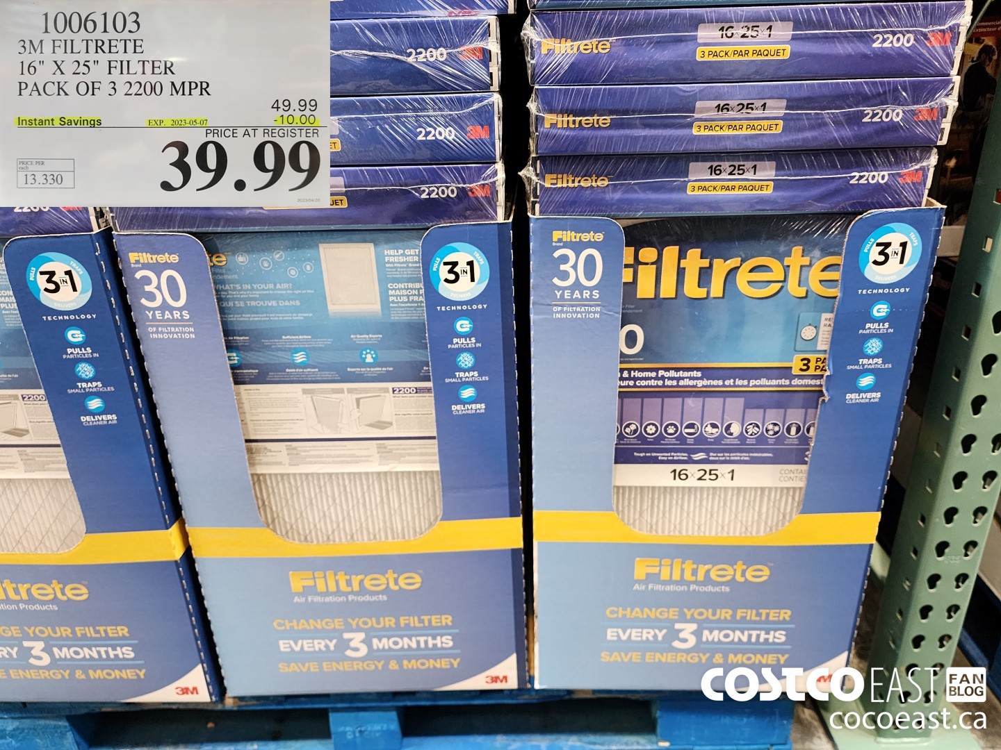 1006103 3M FILTRETE 16