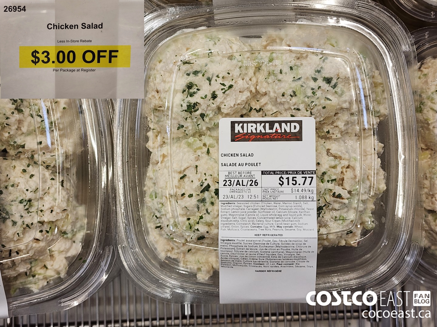 26954 Chicken Salad ($3.00 INSTANT SAVINGS)