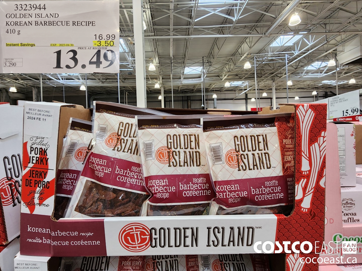 3323944 GOLDEN ISLAND KOREAN BARBECUE RECIPE 410 g ($3.50 INSTANT SAVINGS EXPIRES ON 2023-04-30) $13.49