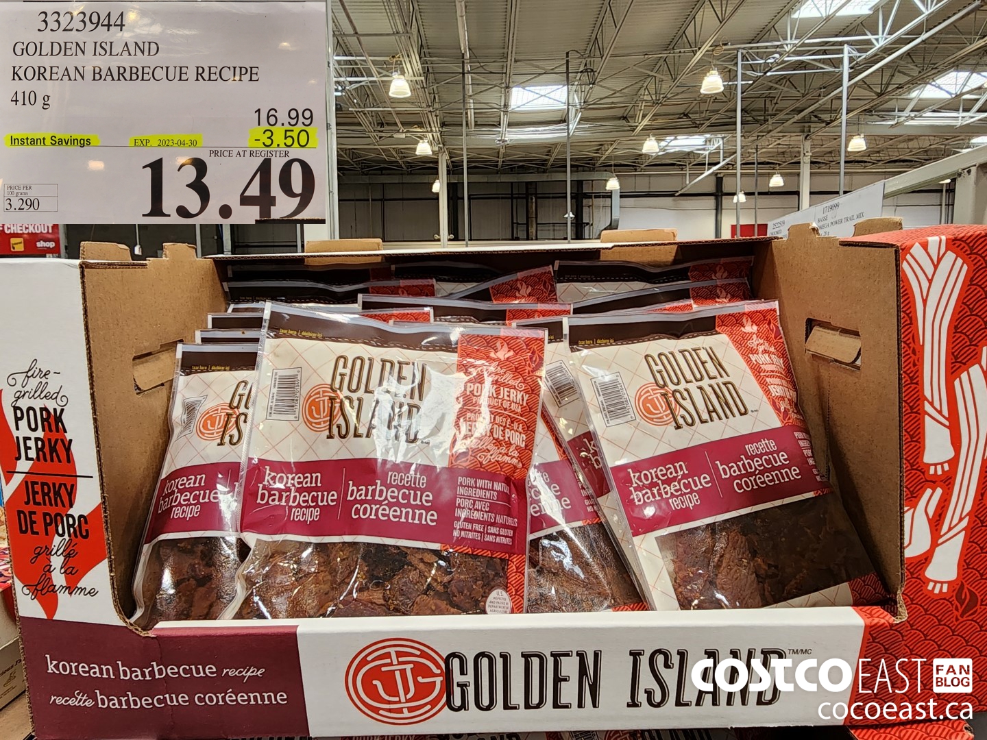 3323944 GOLDEN ISLAND KOREAN BARBECUE RECIPE 410 g ($3.50 INSTANT SAVINGS EXPIRES ON 2023-04-30) $13.49