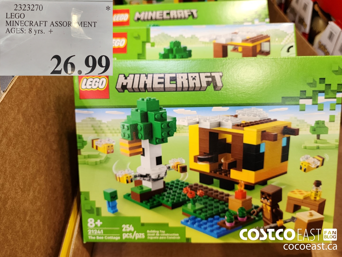 2323270 LEGO MINECRAFT ASSORTMENT AGES: 8 yrs. + $26.99