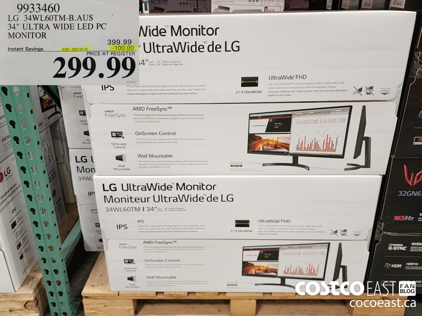 9933460 LG 34WL60TM-B.AUS 34