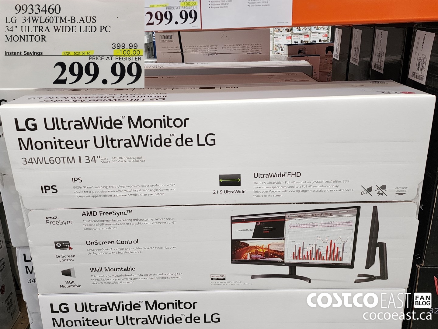 9933460 LG 34WL60TM-B.AUS 34