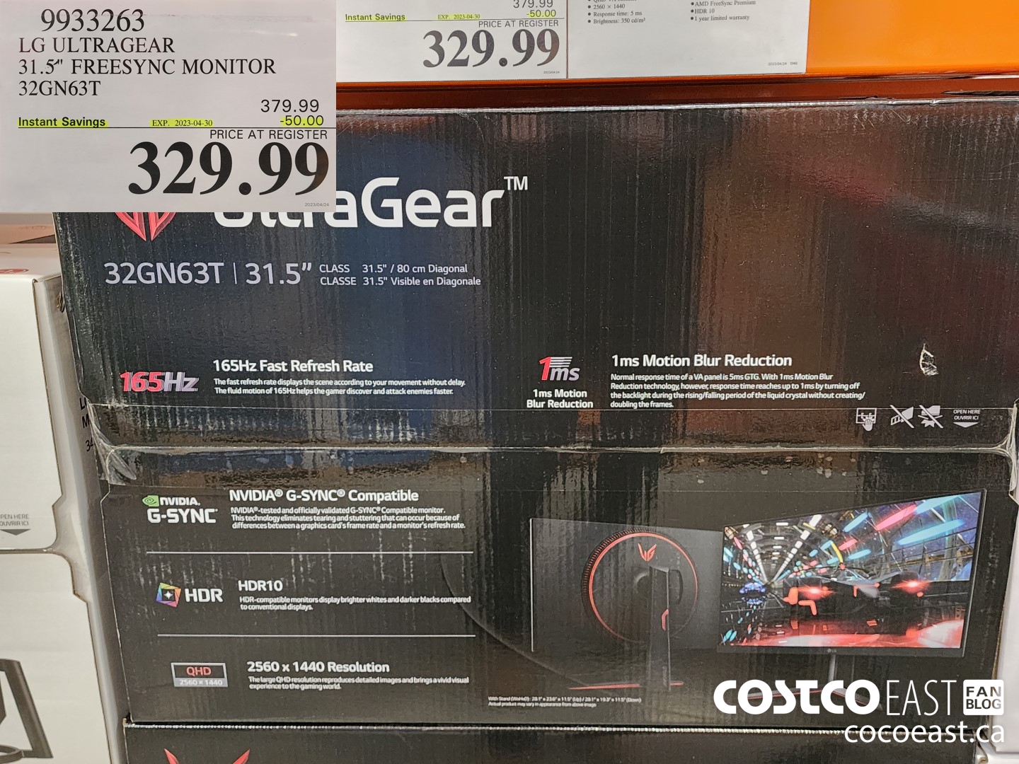 9933263 LG ULTRAGEAR 31.5