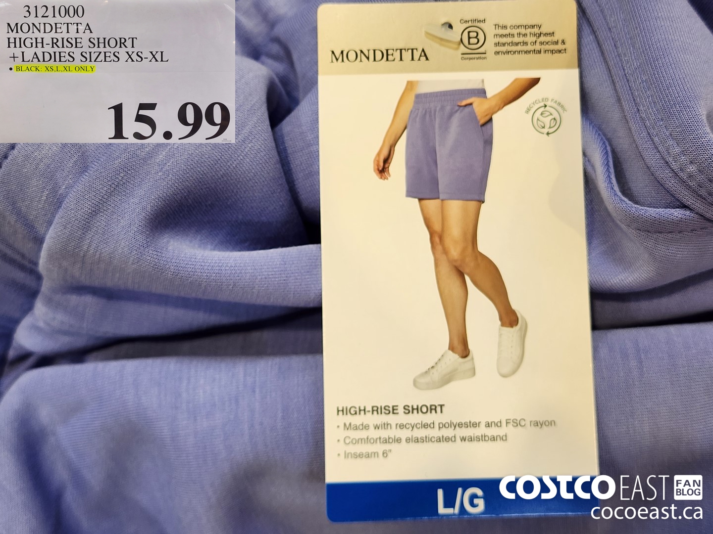 1578784 MONDETTA 2K SKORT LADIES SIZES S XXL 19 99 - Costco East