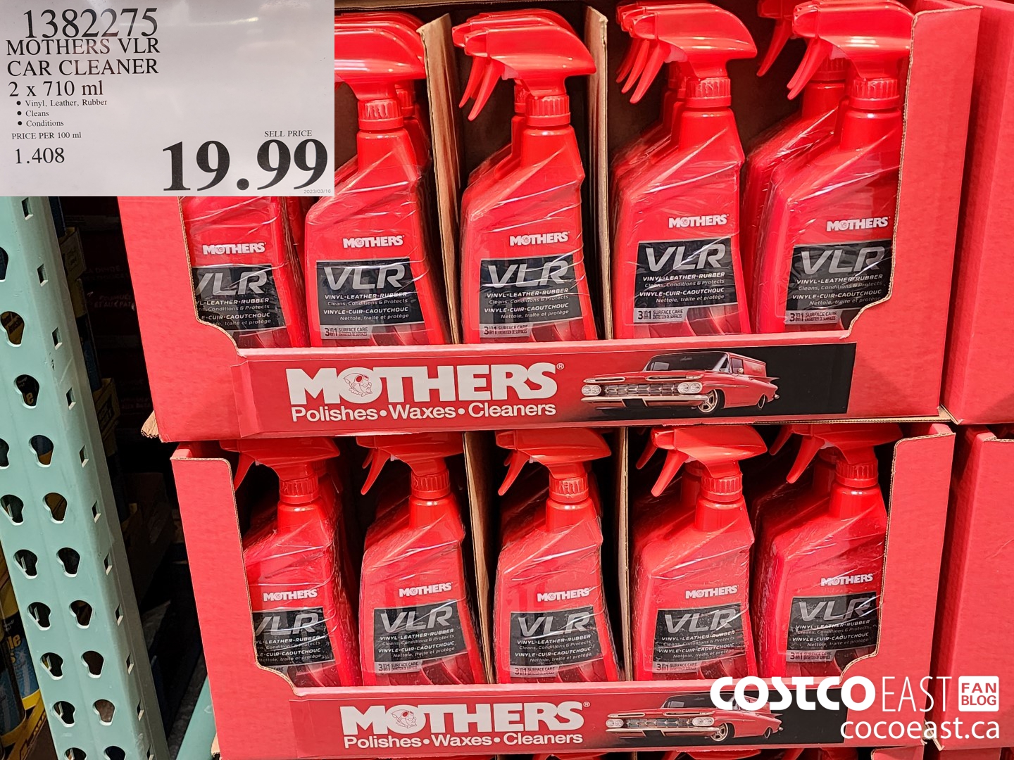 1382275 MOTHERS VLR CAR CLEANER 2 X 710 ML 3 00 INSTANT SAVINGS EXPIRES ON  2022 06 12 11 99 - Costco East Fan Blog