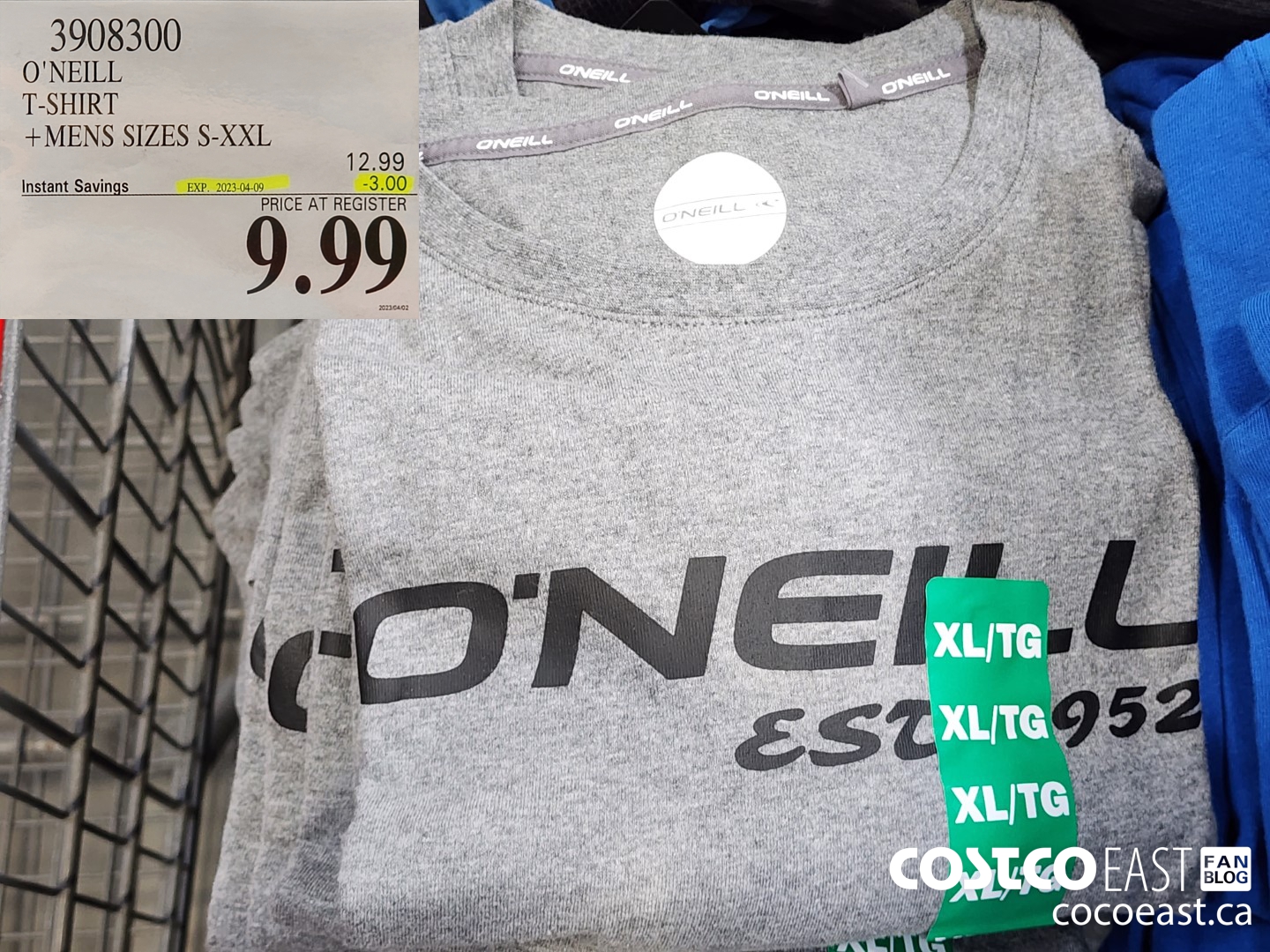 3908300 O'NEILL T-SHIRT MENS SIZES S-XXL ($3.00 INSTANT SAVINGS EXPIRES ON 2023-04-09) $9.99