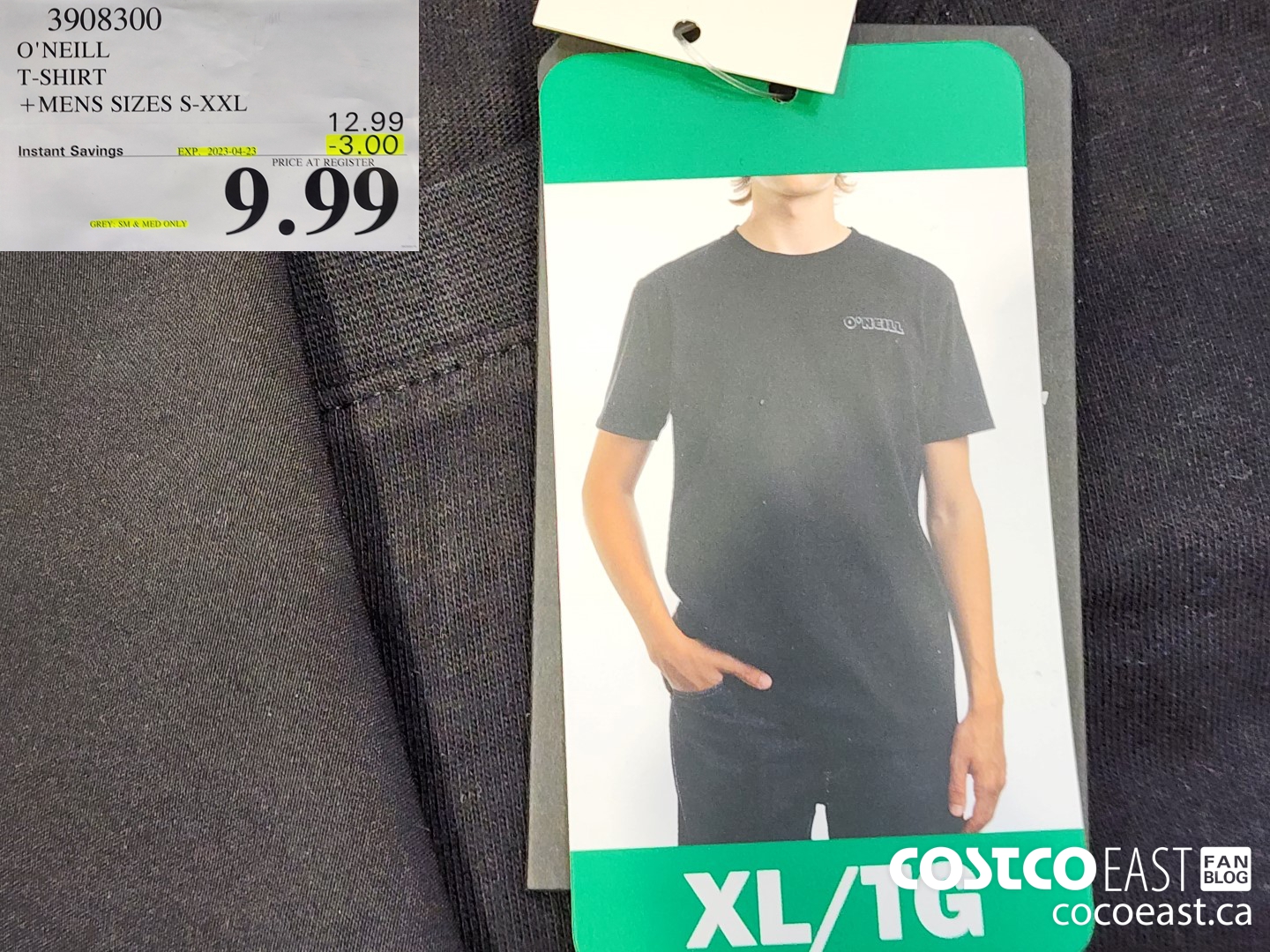 3908300 O'NEILL T-SHIRT MENS SIZES S-XXL ($3.00 INSTANT SAVINGS EXPIRES ON 2023-04-23) $9.99