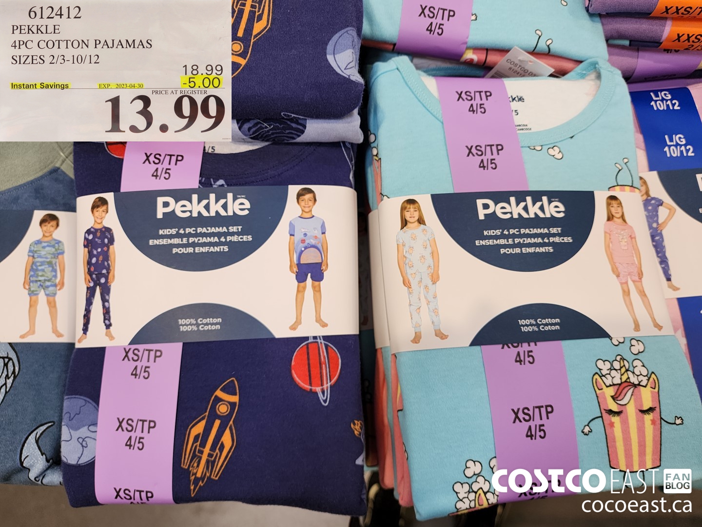 612412 PEKKLE 2PK PYJAMA SET GIRLS SIZES 2/3-10/12 ($5.00 INSTANT SAVINGS EXPIRES ON 2023-03-19) $13.99