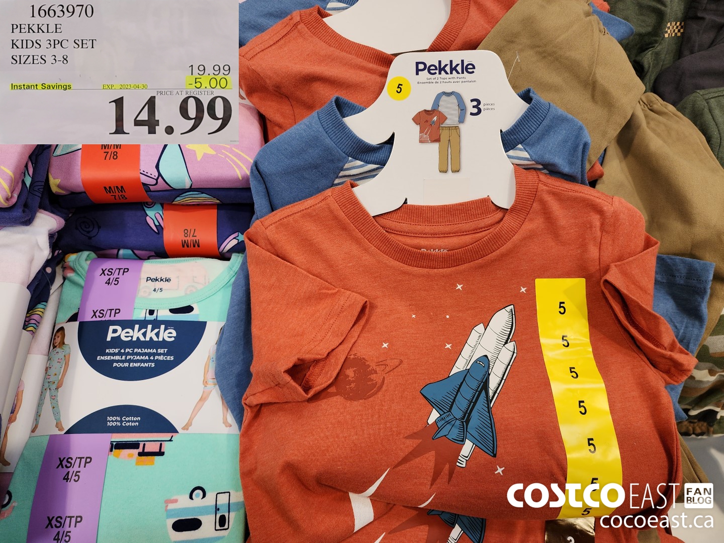 1663970 PEKKLE KIDS 3PC SET SIZES 3-8 ($5.00 INSTANT SAVINGS EXPIRES ON 2023-04-30) $14.99