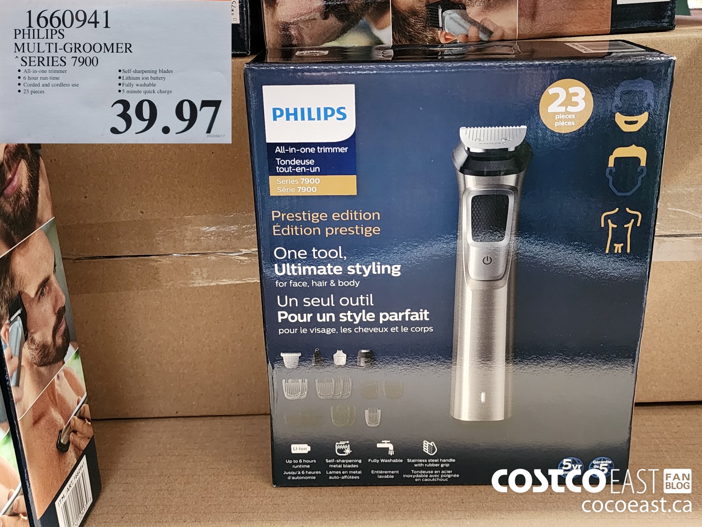 1660941 PHILIPS MULTI-GROOMER ‘7900 SERIES $39.97