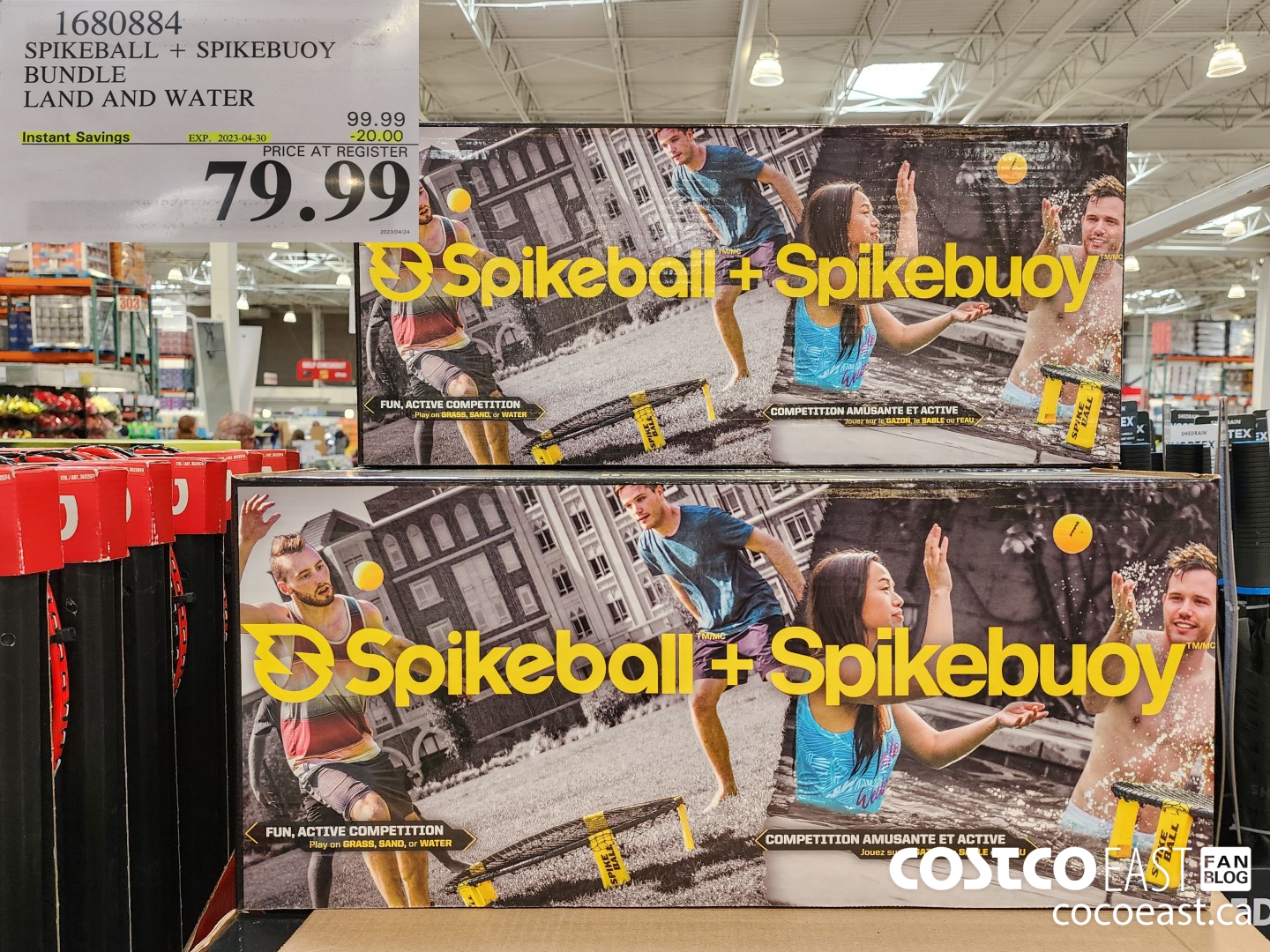 1680884 SPIKEBALL + SPIKEBUOY BUNDLE LAND AND WATER ($20.00 INSTANT SAVINGS EXPIRES ON 2023-04-30) $79.99