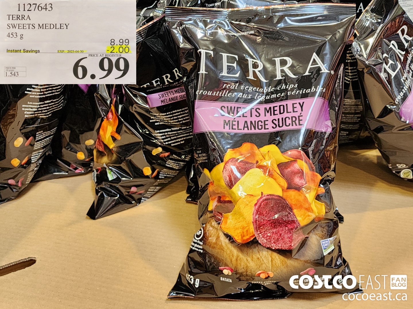 1127643 TERRA SWEETS MEDLEY 453G ($2.00 INSTANT SAVINGS EXPIRES ON 2023-04-30) $6.99