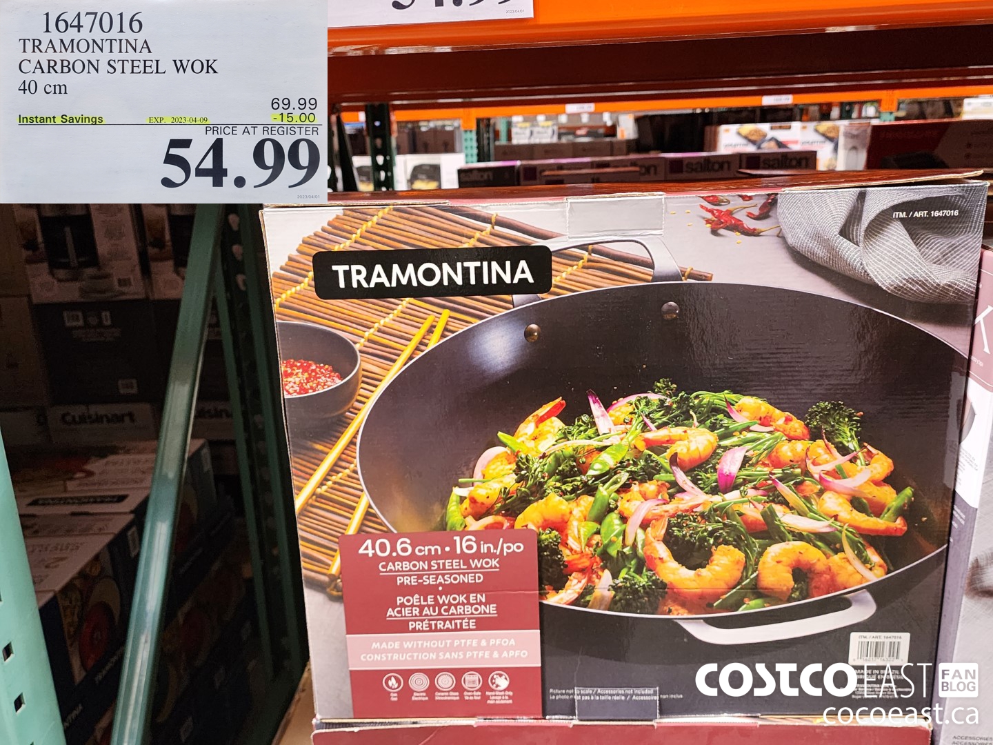 Tramontina wok I got at Costco. Blued and oiled. : r/carbonsteel