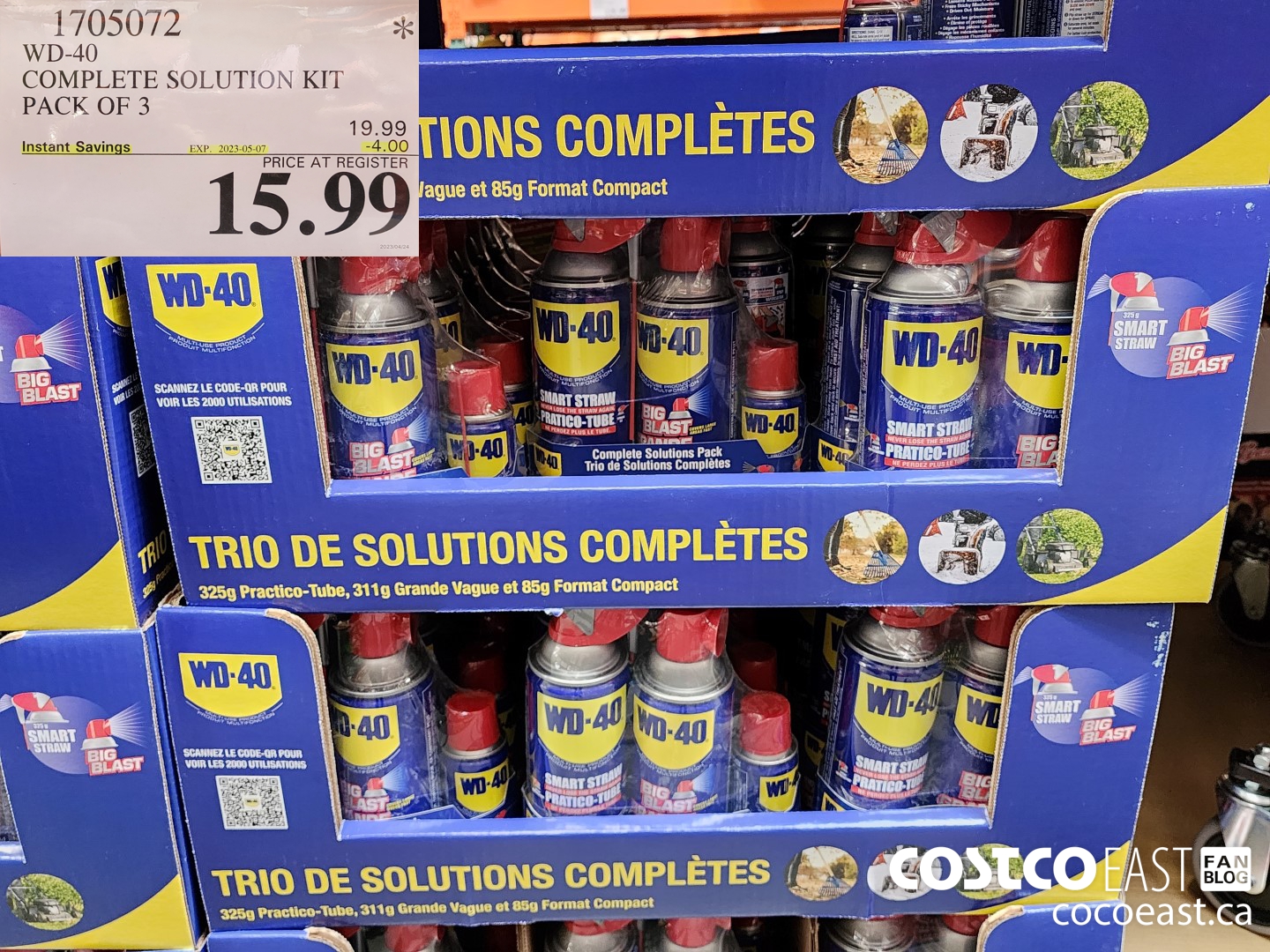 1705072 WD-40 COMPLETE SOLUTION KIT PACK OF 3 ($4.00 INSTANT SAVINGS EXPIRES ON 2023-05-07) $15.99