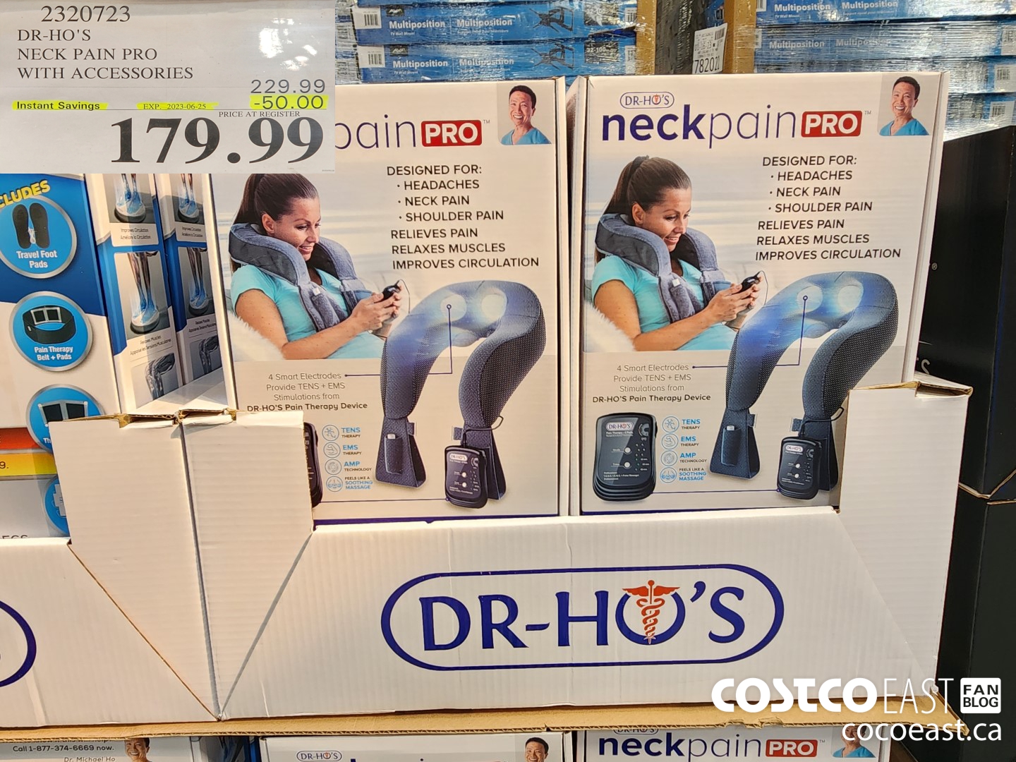 2520723 DR HO S NECK PAIN PRO WITH ACCESSORIES 50 00 INSTANT SAVINGS  EXPIRES ON 2023 01 01 179 99 - Costco East Fan Blog