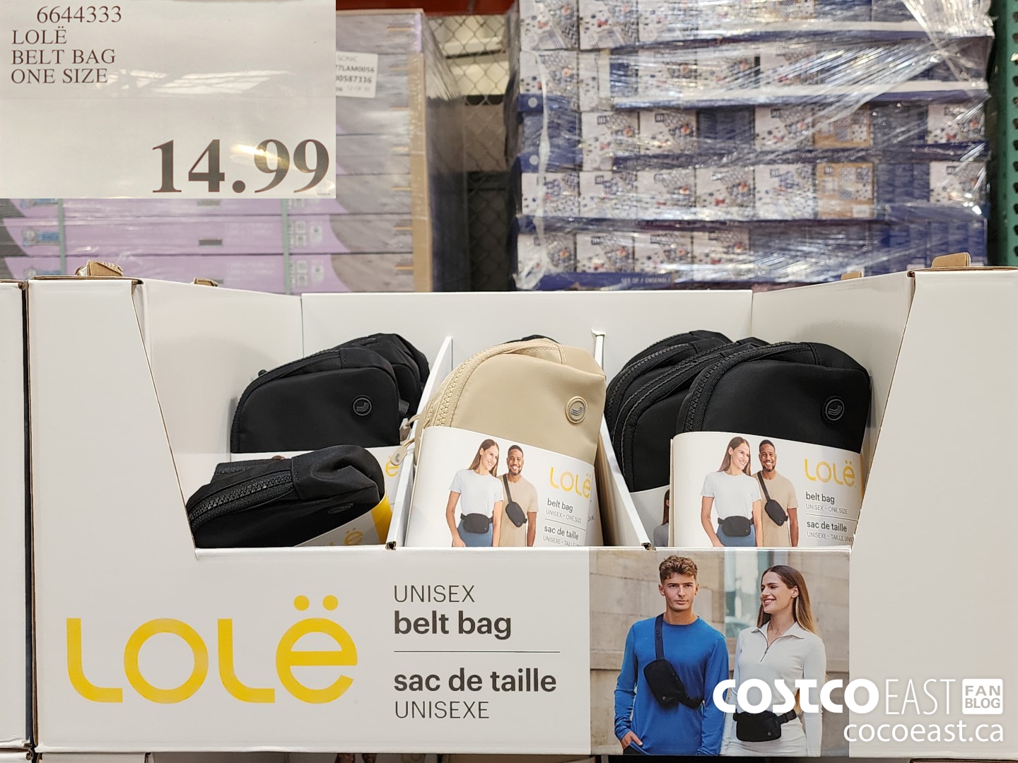 6644333 LOLE BELT BAG ONE SIZE 14 99 - Costco East Fan Blog