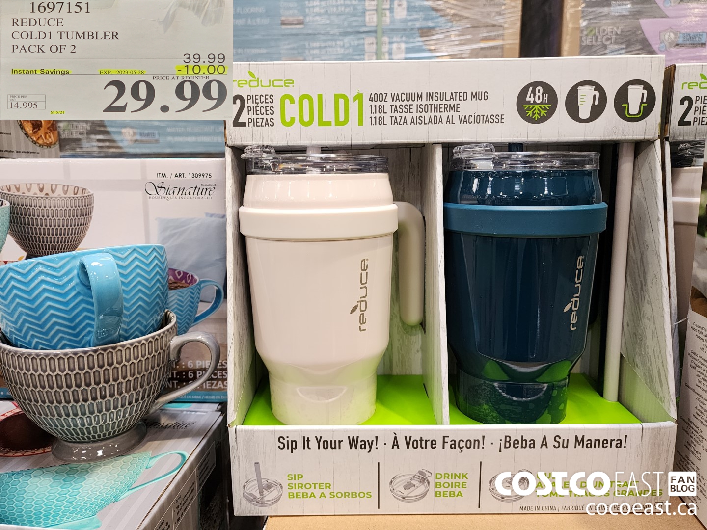 Pendleton Double Wall Vacuum Insulated Tumblers - Costco Sale!