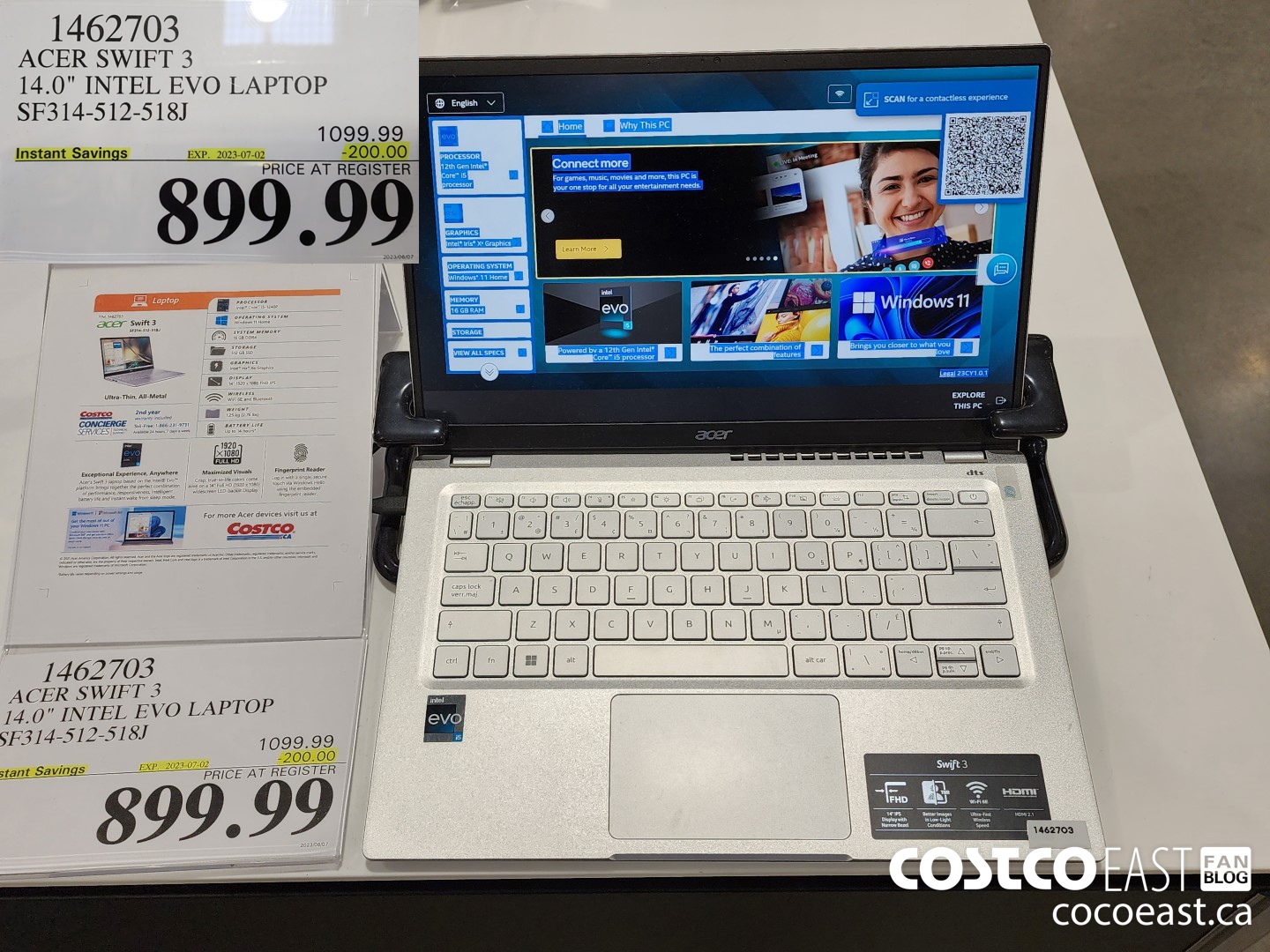 1462703 ACER SWIFT 3 14.0