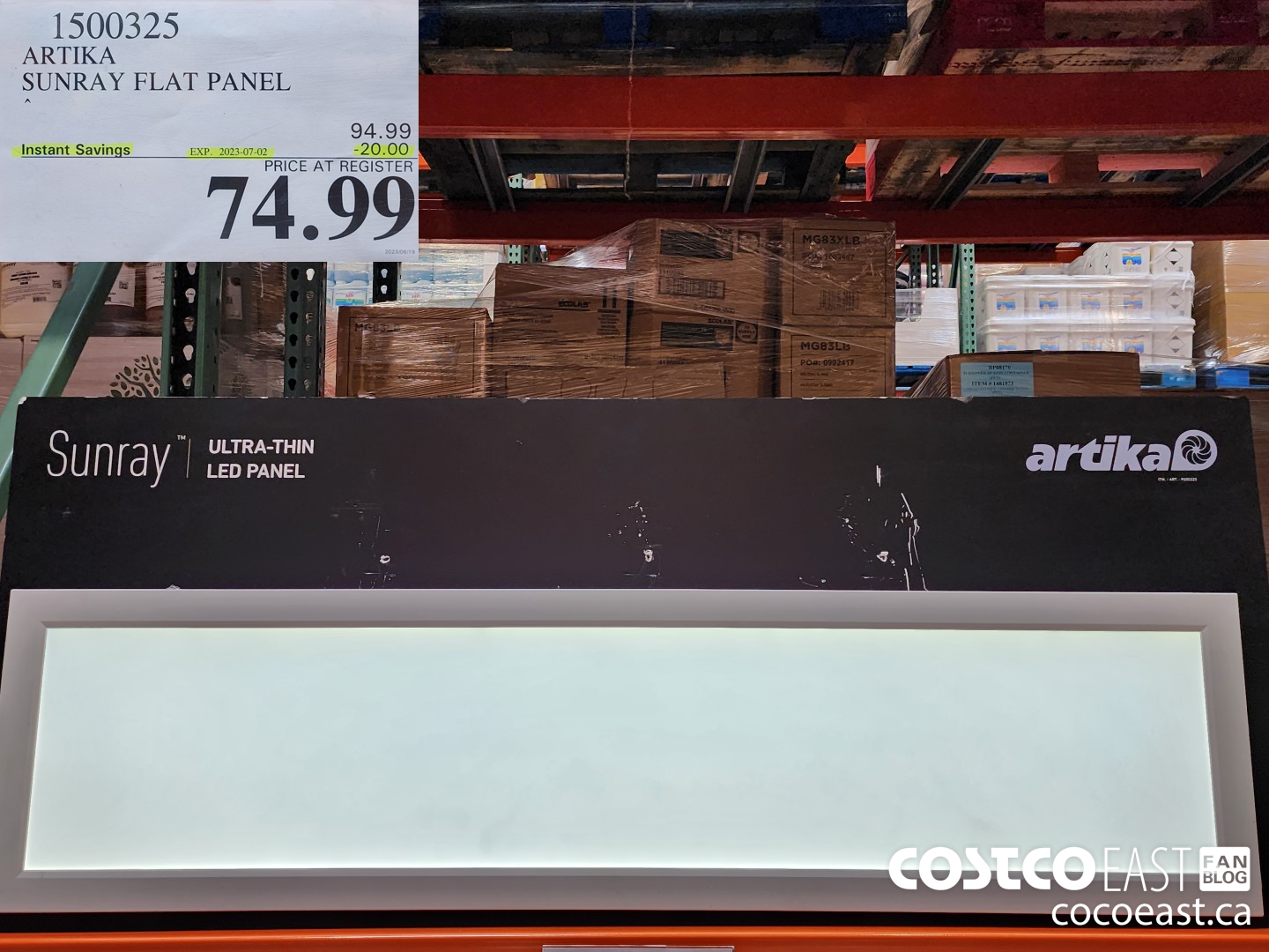 1500325 ARTIKA SUNRAY FLAT PANEL ($20.00 INSTANT SAVINGS EXPIRES ON 2023-07-02) $74.99