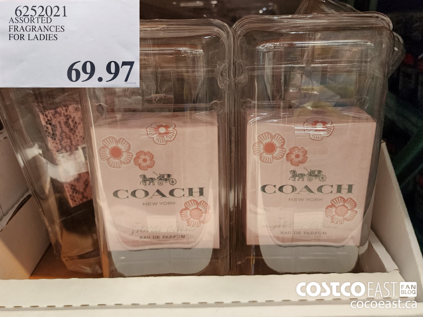 6252021 ASSORTED FRAGRANCES FOR LADIES $69.97