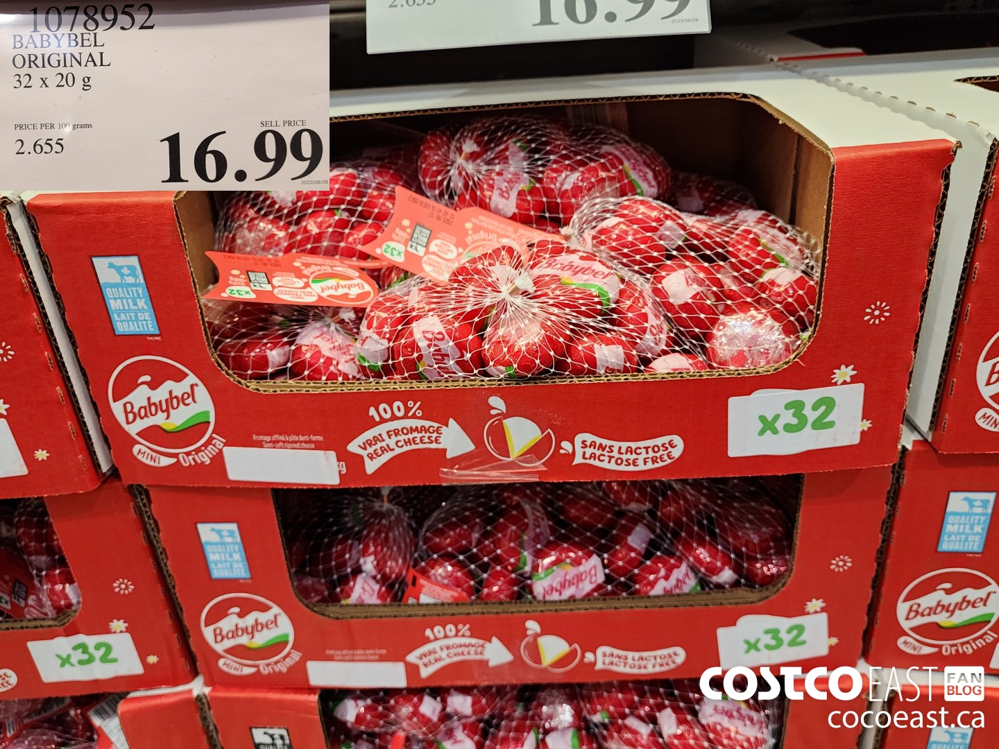 1078952 BABYBEL ORIGINAL 32 x 20 G $16.99