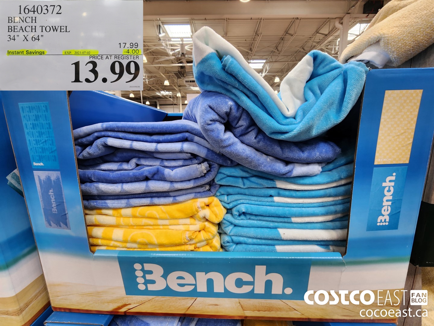 1640372 BENCH BEACH TOWEL 34