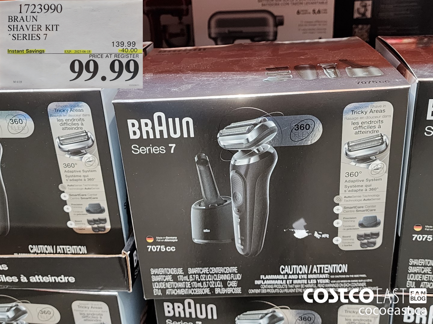 1723990 BRAUN SHAVER KIT SERIES 7 ($40.00 INSTANT SAVINGS EXPIRES ON 2023-06-18) $99.99