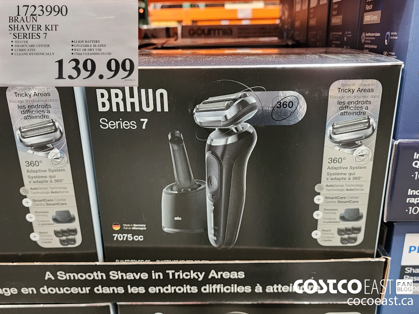1723990 BRAUN SHAVER KIT SERIES 7 $139.99
