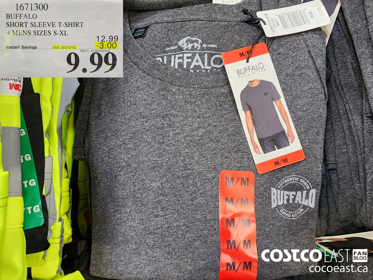 1671300 BUFFALO SHORT SLEEVE T-SHIRT +MENS SIZES S-XXL ($3.00 INSTANT SAVINGS EXPIRES ON 2023-07-02) $9.99