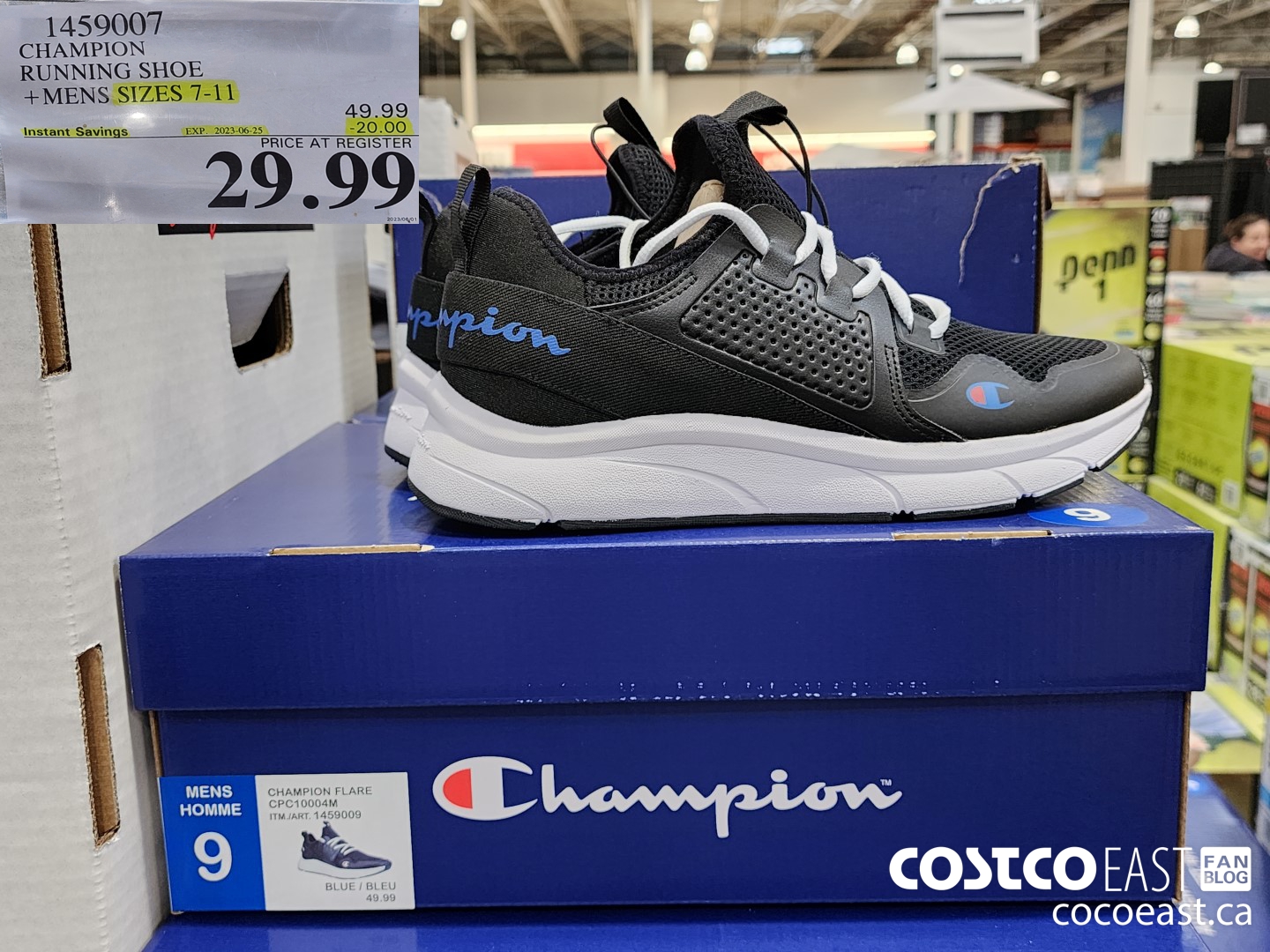 1459007 CHAMPION RUNNING SHOE +MENS SIZES 7-11 ($20.00 INSTANT SAVINGS EXPIRES ON 2023-06-25) $29.99