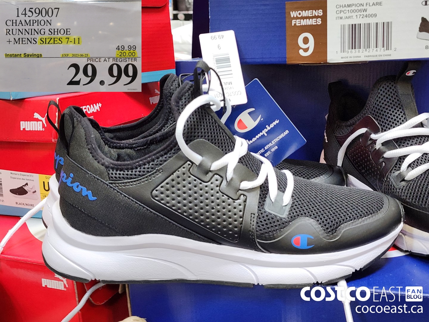 1459007 CHAMPION RUNNING SHOE +MENS SIZES 7-11 ($20.00 INSTANT SAVINGS EXPIRES ON 2023-06-25) $29.99