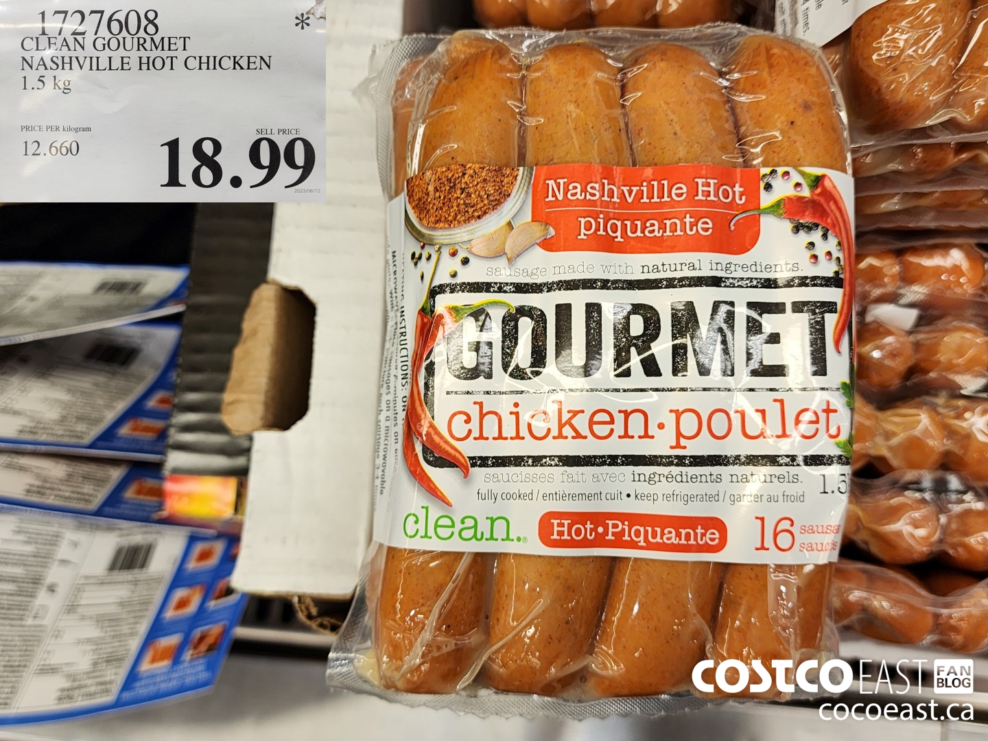 1727608 CLEAN GOURMET NASHVILLE HOT CHICKEN 1.5 kg $18.99