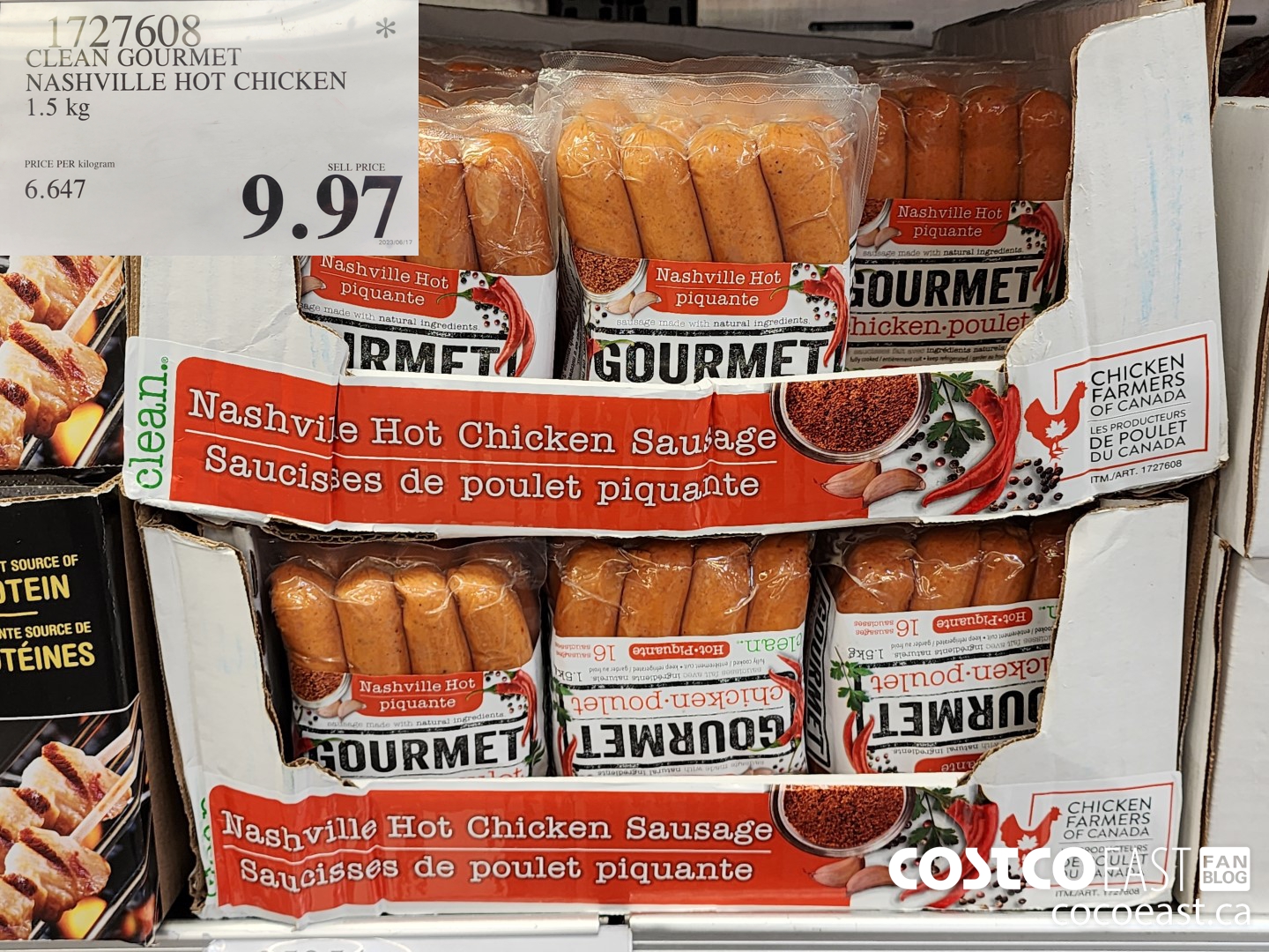 1727608 CLEAN GOURMET NASHVILLE HOT CHICKEN 1.5 kg $9.97