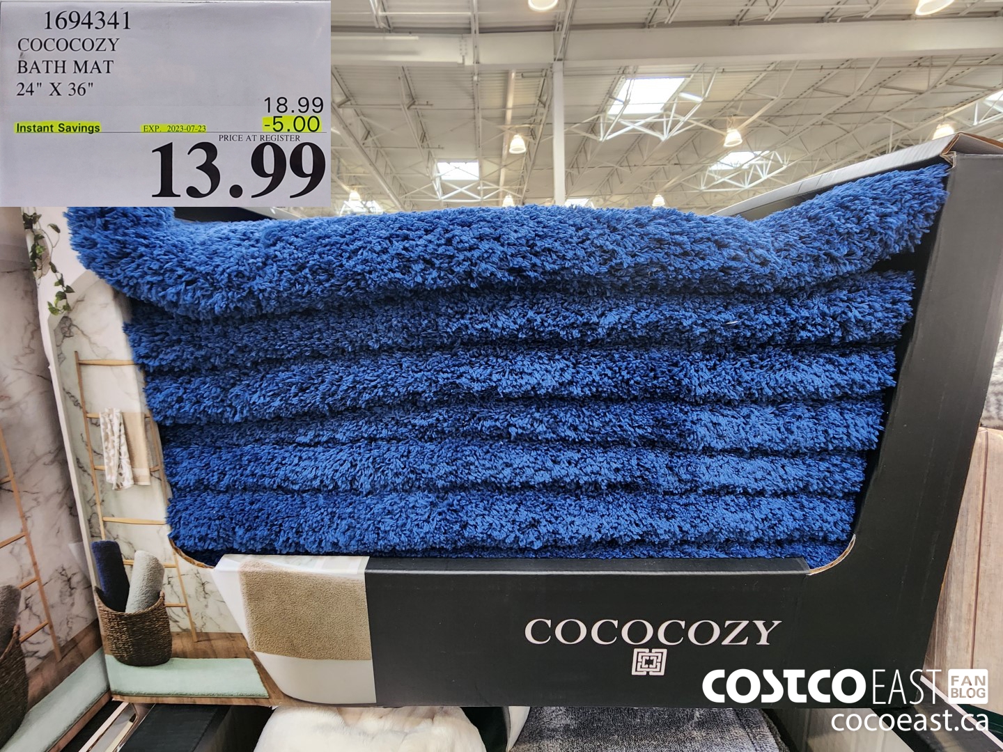 1694341 COCOCOZY BATH MAT 24