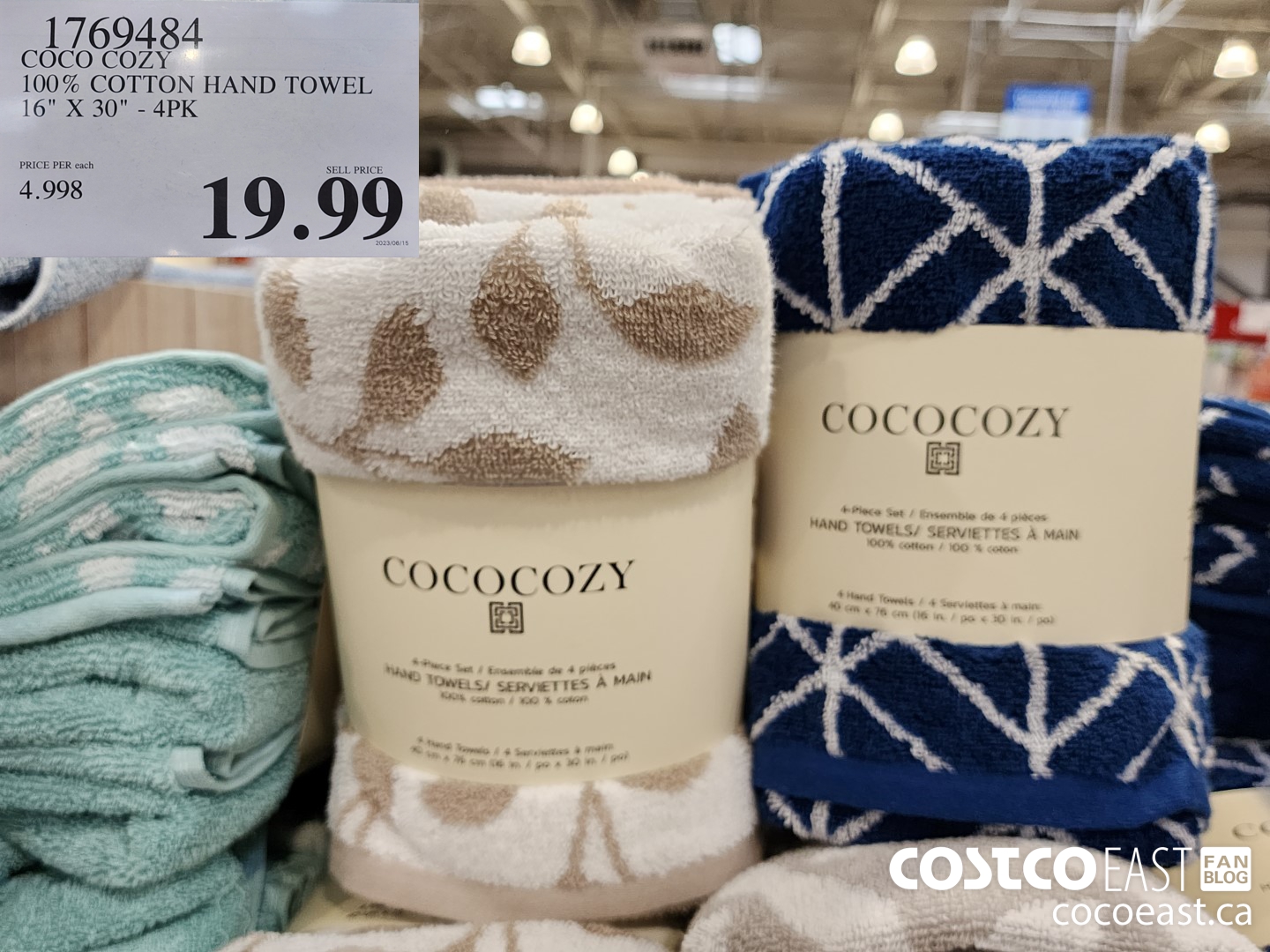 1769484 COCO COZY 100% COTTON HAND TOWEL 16