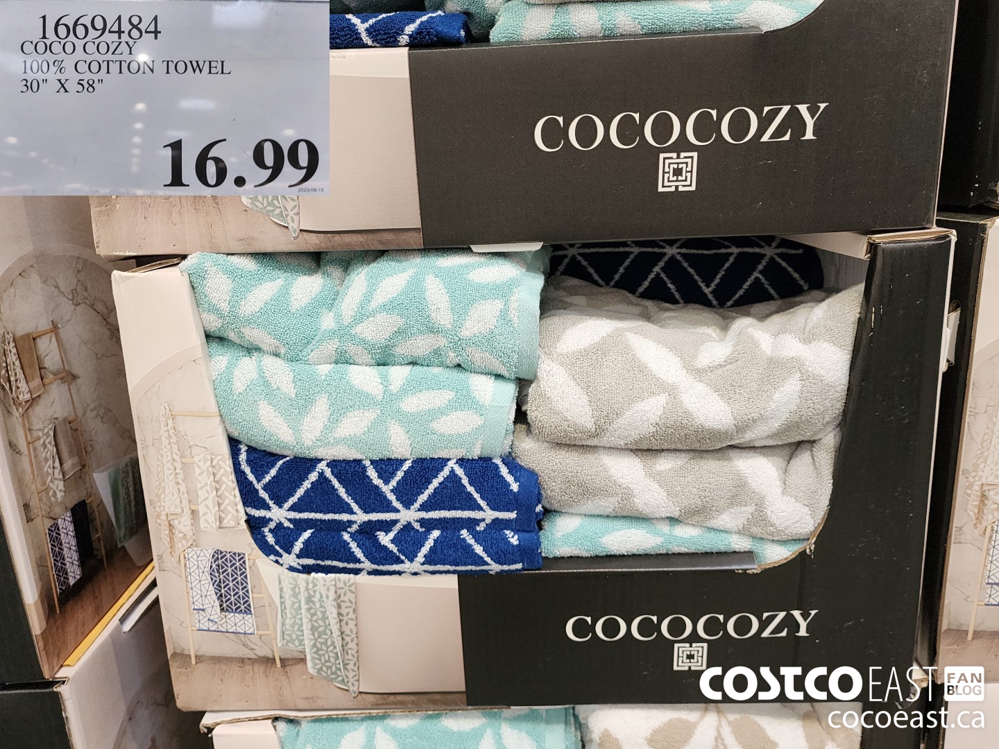 1669484 COCO COZY 100% COTTON TOWEL 30